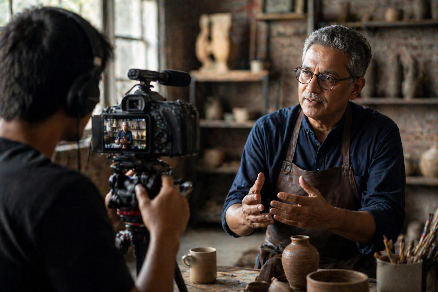 Documentary video production graphic